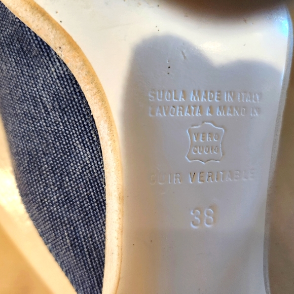 Italian Jean Shoes by "Key Te" for Women - Picture 6 of 7